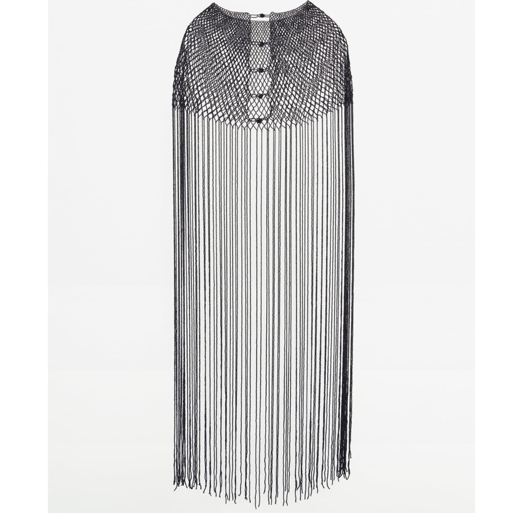 Zara beaded fringe top - Picture 2 of 7